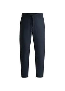 Chinohose BOSS Green "T_Flex" Gr. 52, N-Gr, blau (dunkelblau402) Herren Hosen mit Tunnelzugbund