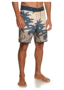 Quiksilver Herren Boardshorts "Highlite Scallop 19"", blau, Gr. 28, 70% Polyester, 18% Polyester, 12% Elasthan, Hosen