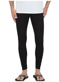TRIGEMA Herren Leggings "TRIGEMA Leggings aus Baumwolle/Elastan", schwarz, Basic, Gr. XXL, 95% Baumwolle, 5% Elastan, Hosen