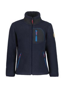 Icepeak Kinder Fleecejacke "KALONA", blau, sportlich, Gr. 140, Fleece, Obermaterial: 100% Polyester, Jacken