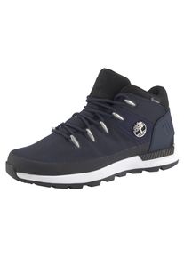 Timberland Schnürboots "Sprint Trekker Mid Fab WP", Gr. 45, blau, Textil, unifarben, sportlich, Schuhe, Winterstiefel, Schnürstiefel, Winterschuhe,
