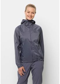 Jack Wolfskin Damen Outdoorjacke "PRELIGHT 2.5L JKT W", grau, Gr. XL, OBERSTOFF 100% POLYAMID, Jacken