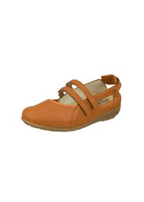 Natural Feet Damen Ballerina "Josi", Gr. 43, braun, Leder, casual, Schuhe, mit stoßhemmender Laufsohle