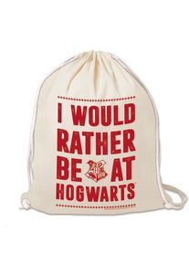 logoshirt Kulturbeutel "Turnbeutel Harry Potter", weiß, Baumwolle, mehrfarbig, Taschen, mit großem Frontprint