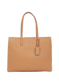 Calvin Klein Damen Shopper "CK MUST MEDIUM SHOPPER", braun, Polyester, Polyurethan (PU), Taschen