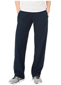 TRIGEMA Damen Jerseyhose "TRIGEMA Fleece Freizeithose", blau, casual, Gr. XXXL, 100% Polyester, Hosen