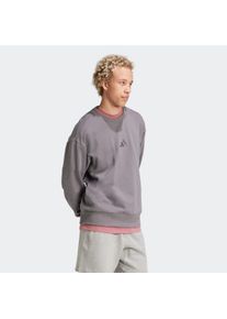 Herren Sweatshirt "M A SZN FT CRW", grau, sportlich, Gr. S, adidas Sportswear, Obermaterial: 100% Baumwolle, Sweatshirts