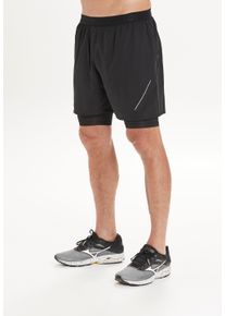 Endurance Herren Shorts "Airy", schwarz, casual, Gr. XXL, unifarben, 100% Polyester, Hosen, mit Quickdry-Technologie