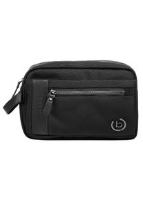 Bugatti Kulturbeutel "Nero", schwarz, Kunstfaser, unifarben, Taschen