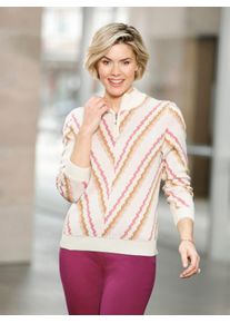 Classic Basics Damen Stehkragenpullover "Pullover", beige, Gr. 38, 100% Polyacryl, Pullover