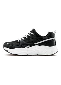 Lascana Damen Sneaker, Gr. 41, schwarz-weiß, Obermaterial: 100% Textilmaterial. Futter: 100% Textilmaterial. Decksohle: 100% Textilmaterial.
