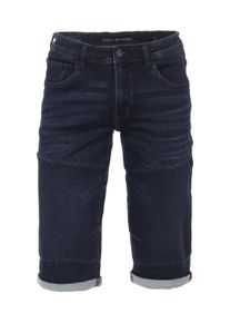 Casamoda Herren Shorts "Casamoda Shorts uni", blau, Gr. 33, 90% Baumwolle, 9% Polyester, 1% Elasthan, Hosen