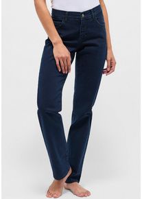 Angels Damen High-waist-Jeans "DOLLY", blau, casual, Gr. 46, unifarben, Denim/Jeans, Obermaterial: 78% Baumwolle, 21% Polyester, 1% Elasthan, Jeans,