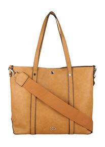 Damen Umhängetasche "Ela", Collezione Alessandro, braun, Lederimitat, Taschen, schlichtes Design