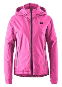 Gonso Damen Fahrradjacke "Save Jacket Therm W", pink, Gr. 48, 100% Polyester, Jacken, Damen Regenjacke wind- und wasserdicht, Radjacke mit Kapuze