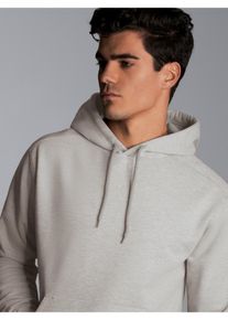 TRIGEMA Herren Kapuzensweatshirt "TRIGEMA Hoodie aus Sweatqualität", grau, casual, Gr. L, 70% Baumwolle, 30% Polyester, Sweatshirts
