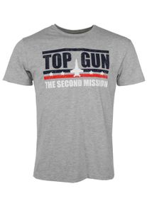 Top Gun Herren T-Shirt "TG20212021", grau, Gr. XXXL, Obermaterial: 100% Baumwolle, Shirts