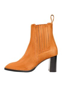 Henry Stevens Damen Schlupfboots "Mia CB1 Businessschuh", Gr. 36, braun, Leder, klassisch, Schuhe, Damen Chelsea Boots Leder handgefertigt,