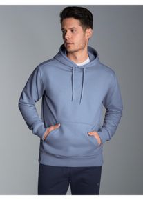 TRIGEMA Herren Kapuzensweatshirt "TRIGEMA Hoodie aus Sweatqualität", blau, casual, Gr. XL, 70% Baumwolle, 30% Polyester, Sweatshirts