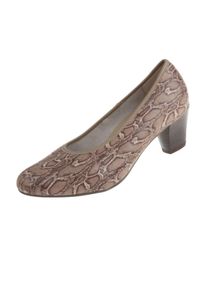 Damen Pumps "Amanda", Lei by tessamino, Gr. 39, braun, Lederimitat, modisch, Schuhe, mit angesagtem Animalprint