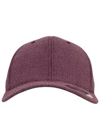 Flexfit Damen Flex Cap "Flexfit Unisex Melange Flexfit", rot, casual, Gr. S, unifarben, 66% Viskose, 31% Polyester, 3% Elasthan, Caps
