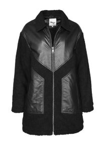Maze Damen Lederjacke "42021172", schwarz, Gr. L, Obermaterial: 100% Lammleder / Innenfutter: 100% Baumwolle / Ärmelfutter: 100% Polyester, Jacken
