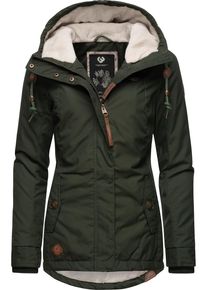 Ragwear Damen Winterjacke "Monade", grün, casual, Gr. XXL, Obermaterial: 65% Polyester, 35% Baumwolle, Futter 100% Polyester, Wattierung 100%