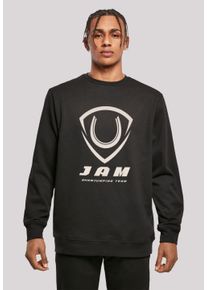 F4NT4STIC Herren Kapuzenpullover "JAM Showjumping", schwarz, casual, Gr. XL, Obermaterial: 50% Baumwolle, 50% Polyester, Pullover, Print