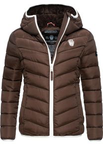Navahoo Damen Steppjacke "Elva", braun, modisch, Gr. S, Oberstoff: 100% Polyester, Futter: 100% Polyester, Wattierung: 100% Polyester, Ärmelfutter: