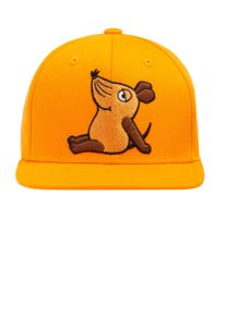 KOAA Baby Baseball Cap "Maus - Sitzt", orange, casual, Gr. 3, bestickt, 100% Baumwolle, Caps, mit detailreicher Stickerei