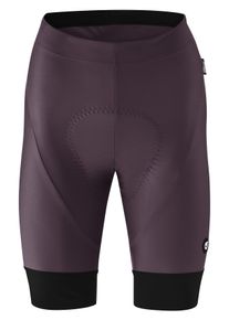 Gonso Damen Fahrradhose "SQlab GO W", lila, Gr. 46, 80% Polyamid. 20% Elastan, Hosen, Damen Radhose mit Sitzpolster, kurze moderne Radlerhose, Tight