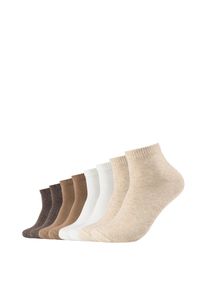 s.Oliver Damen Kurzsocken "Kurzsocken 8er Pack", Gr. 39, beige, 55% Baumwolle 43% Polyester 2% Elasthan, uni, Socken