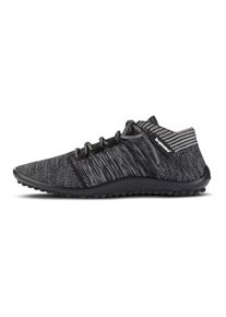 Leguano Damen Barfußschuh "BEAT", Gr. 40, grau, Textil, sportlich, Schuhe, Freizeitschuh, Halbschuh, Schnürschuh für Maschinenwäsche geeignet
