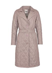 Maze Damen Kurzmantel "42021214", lila, Gr. XS, Obermaterial: 100% Lammleder / Futter: 100% Baumwolle / Ärmelfutter: 100% Polyester, Mäntel