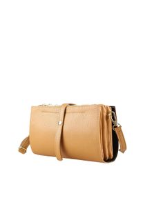 Damen Umhängetasche "Amber", Collezione Alessandro, braun, Leder, Taschen, Made in Italy
