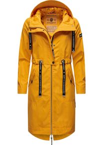 Navahoo Damen Funktionsparka "Josinaa", gelb, casual, Gr. XS, Obermaterial: 100% Polyester, Futter: 100% Polyester, Wattierung: 100% Polyester,