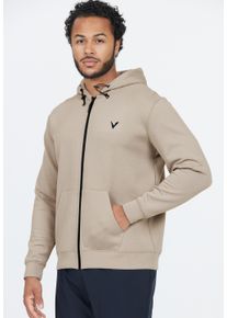 Virtus Herren Sweatshirt "Taro", beige, sportlich, Gr. XXL, unifarben, 78% Polyester, 17% Viskose, 5% Elasthan, Sweatshirts, in angenehm weicher
