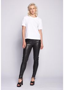 Maze Damen Lederhose "4202110", schwarz, Gr. XS, Oberstoff 100% Leder, Lamm / Innenfutter: 100% Polyester, Hosen
