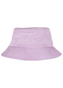 Flexfit Damen Flex Cap "Flexfit Unisex Flexfit Cotton Twill Bucket Hat", lila, casual, unifarben, 98% Baumwolle, 2% Elasthan, Caps