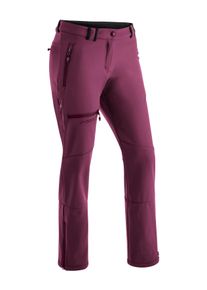 Maier Sports Damen Softshellhose "Adakit W", pink, Gr. 40, Vorderseite: 92% Polyester, 8% Elasthan / Rückseite: 100% Polyester, Hosen, Damen