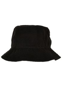 Flexfit Damen Trucker Cap "Flexfit Accessoires Frottee Bucket Hat", schwarz, casual, unifarben, 75% Baumwolle, 25% Polyester, Caps