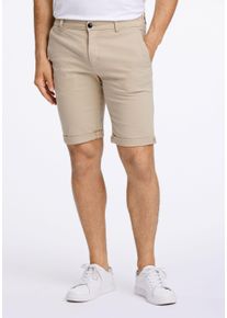 LINDBERGH Herren Chinoshorts "LINDBERGH Chino-Shorts", beige, Gr. XS, Oberstoff: 98% Baumwolle, 2% Elasthan, Hosen