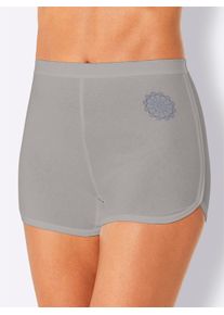 wäschepur WÄSCHEPUR Damen Hipster, Gr. 36, grau, 95% Baumwolle, 5% Elasthan, Unterhosen