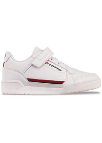Lotto Kinder Sneaker, Gr. 25, rot, Synthetik, clean, sportlich, Schuhe, - vielseitig zu kombinieren