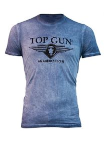 Top Gun Herren T-Shirt "Wing cast TG20191040", blau, Gr. XL, Obermaterial: 100% Baumwolle, Shirts