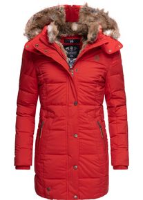 Marikoo Damen Wintermantel "Lieblings Jacke", rot, casual, Gr. XS, Oberstoff: 100% Polyester, Futter: 100% Polyester, Wattierung: 100% Polyester,