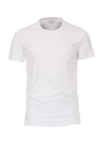 Venti Herren T-Shirt "Venti T-Shirt Doppelpack uni", weiß, Gr. M, 95% Baumwolle, 5% Elasthan, Shirts