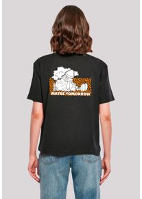F4NT4STIC Damen T-Shirt "Pinocchio Maybe Tomorrow", schwarz, casual, Gr. XXL, Obermaterial: 100% Baumwolle, Shirts, Retro, Heroes of Childhood, TV