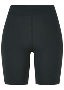 DEF Damen Shorts "DEF Damen DEF Shorts Sporty", grün, Gr. XS, unifarben, 61% Baumwolle, 33% Polyester, 6% Elasthan, Hosen