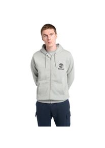Timberland Herren Kapuzensweatjacke, grau, casual, Gr. XXXL, unifarben, Sweatware, Obermaterial: 80% Baumwolle, 20% Polyester, Sweatjacken